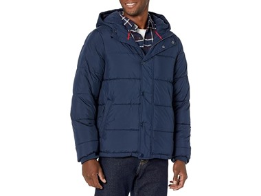 $19.99, Was $59.90, 66% Off! Amazon Essentials Mens Heavyweight Hooded Puffer dealfomo