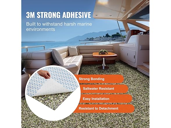 VEVOR Boat Flooring - 31.1 sq.ft
