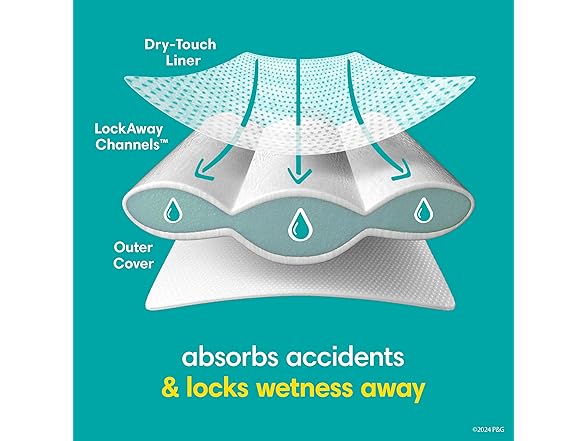 Pampers Easy Ups 3T-4T 124ct