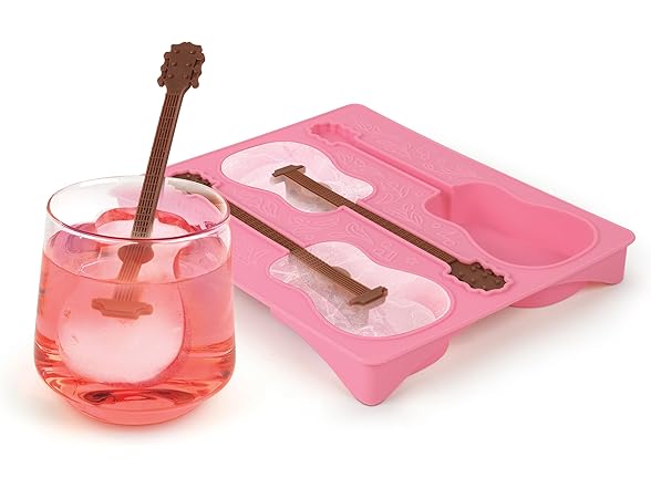 Dolly Parton Guitar Ice Mold Tray