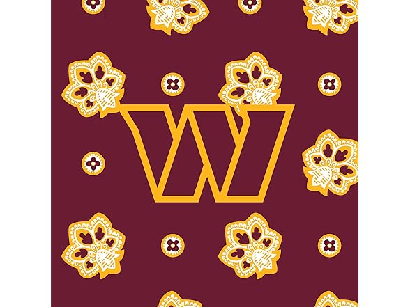 Vera Bradley NFL Bag Commanders Burgundy/Gold OS