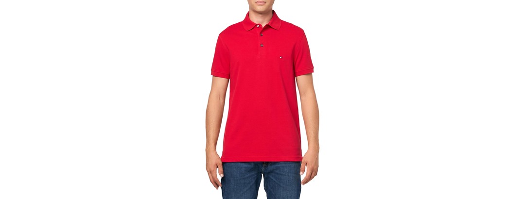 Tommy Hilfiger Men (S) Slim Short Sleeve Polo