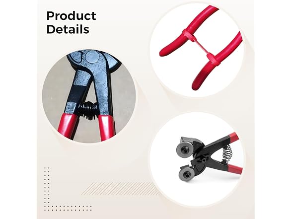 boxoon CON-50 Stainless Steel Tile Nippers