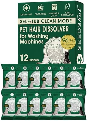 Pet Hair Remover for Laundry 12 Pack