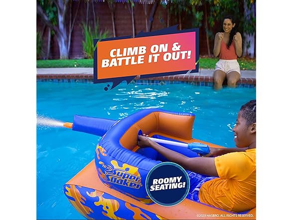NERF Super Soaker Megaforce Battle Tank Ride-On