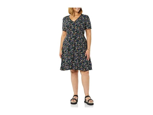 Black Ditsy Floral