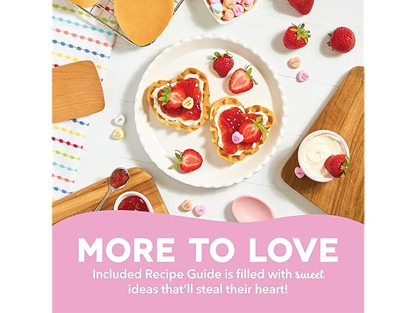 DASH x Sweethearts® Mini Waffle Maker