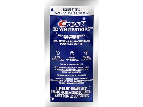 Crest 3D Whitestrips Professional Effects