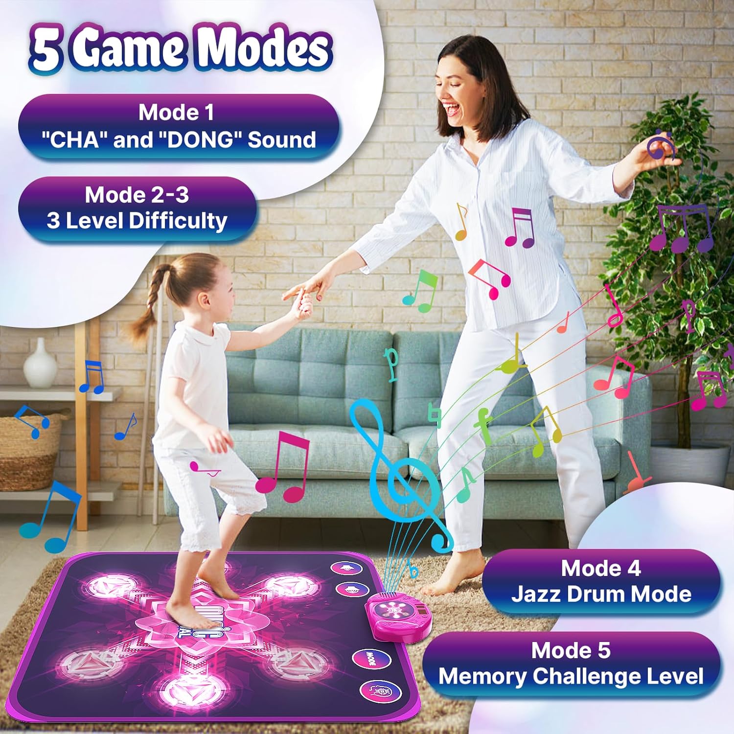 Kids Dance Mat Toy w/ LED Display - Gallery 6