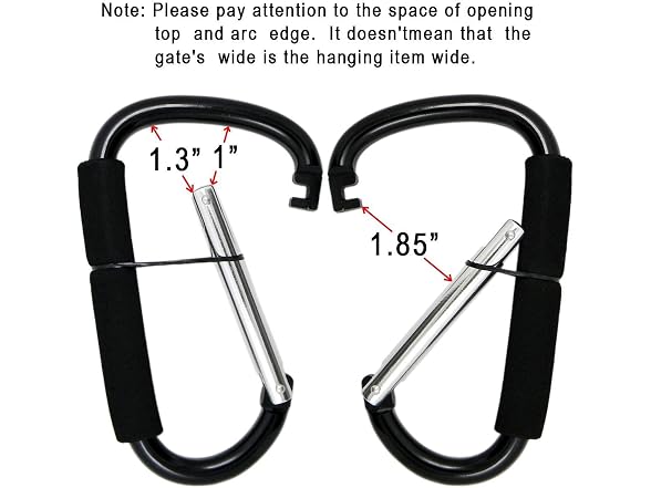Stroller Hooks by Baby, 2 pcs