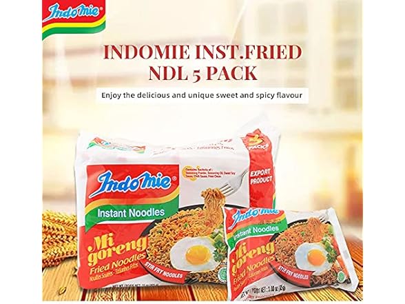 6PK Indomie Mi Goreng Instant Stir Fry Noodles