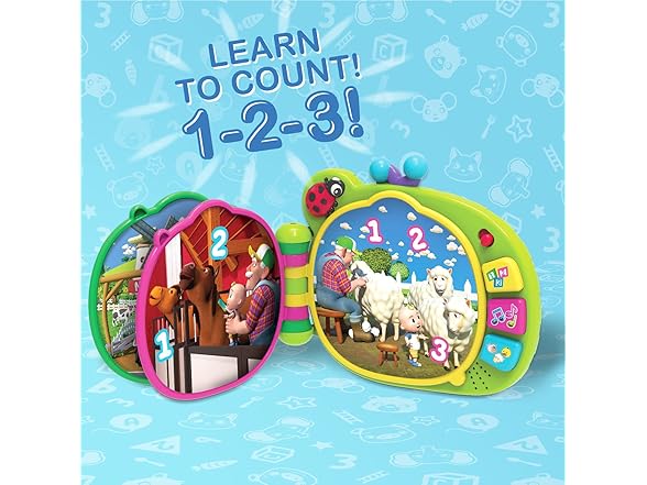 CoComelon Learning Book Interactive Toy