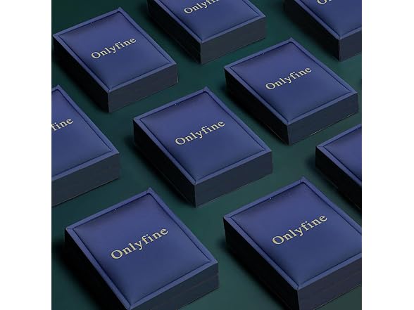 Onlyfine Moon Star Necklace White gold