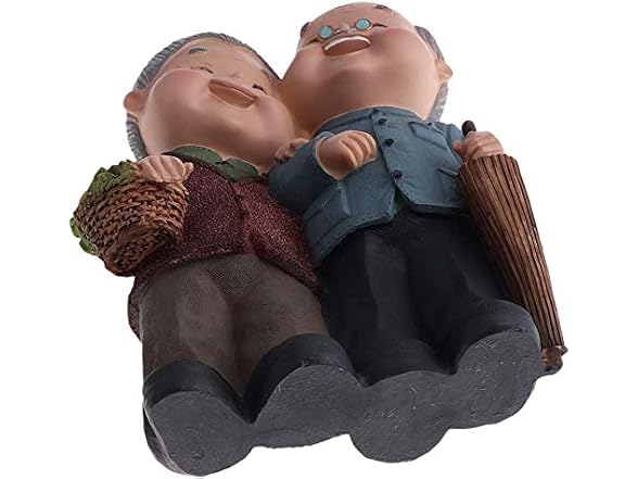 Taotenish Elderly Couple Figurines Weddi