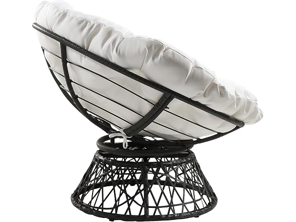 OSP Home Furnishings Wicker Papasan Chair