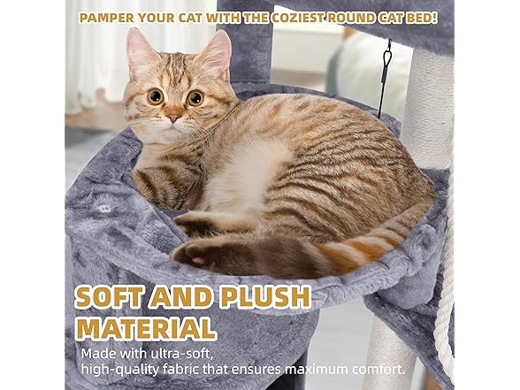 Xin Three Layer Cat Tree with Cat Condo