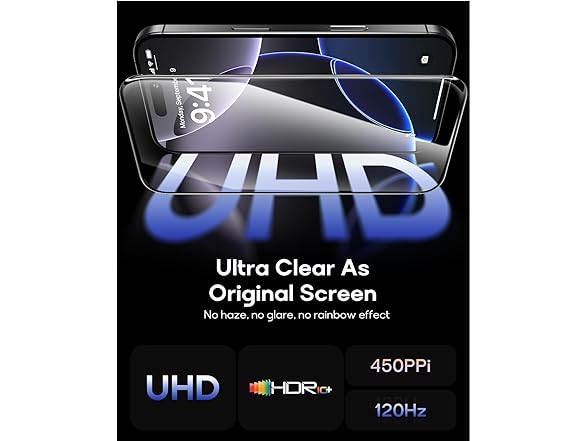 iPhone 14Pro Tempered ScreenProtector