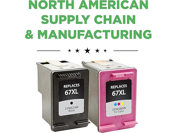 Clover Remanufactured High Yield Ink for HP 67XL