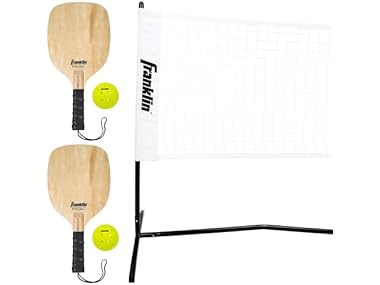$19.99, Was $69.99, 71% Off! Franklin Half Court Size Pickleball Net Set dealfomo
