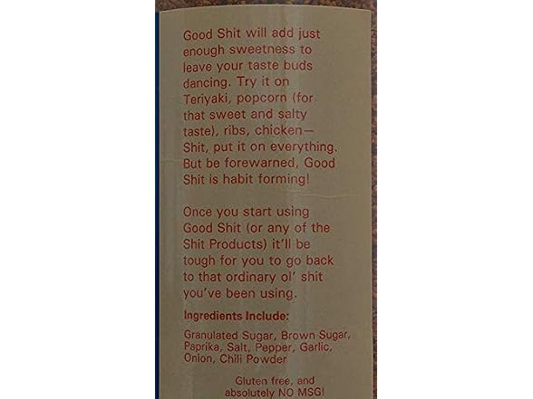 Good Shit Seasoning, 11 oz.