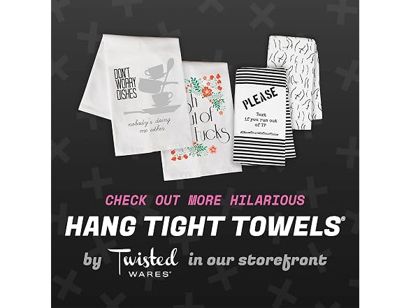wisted Wares Funny Oven Mitts with Sayings