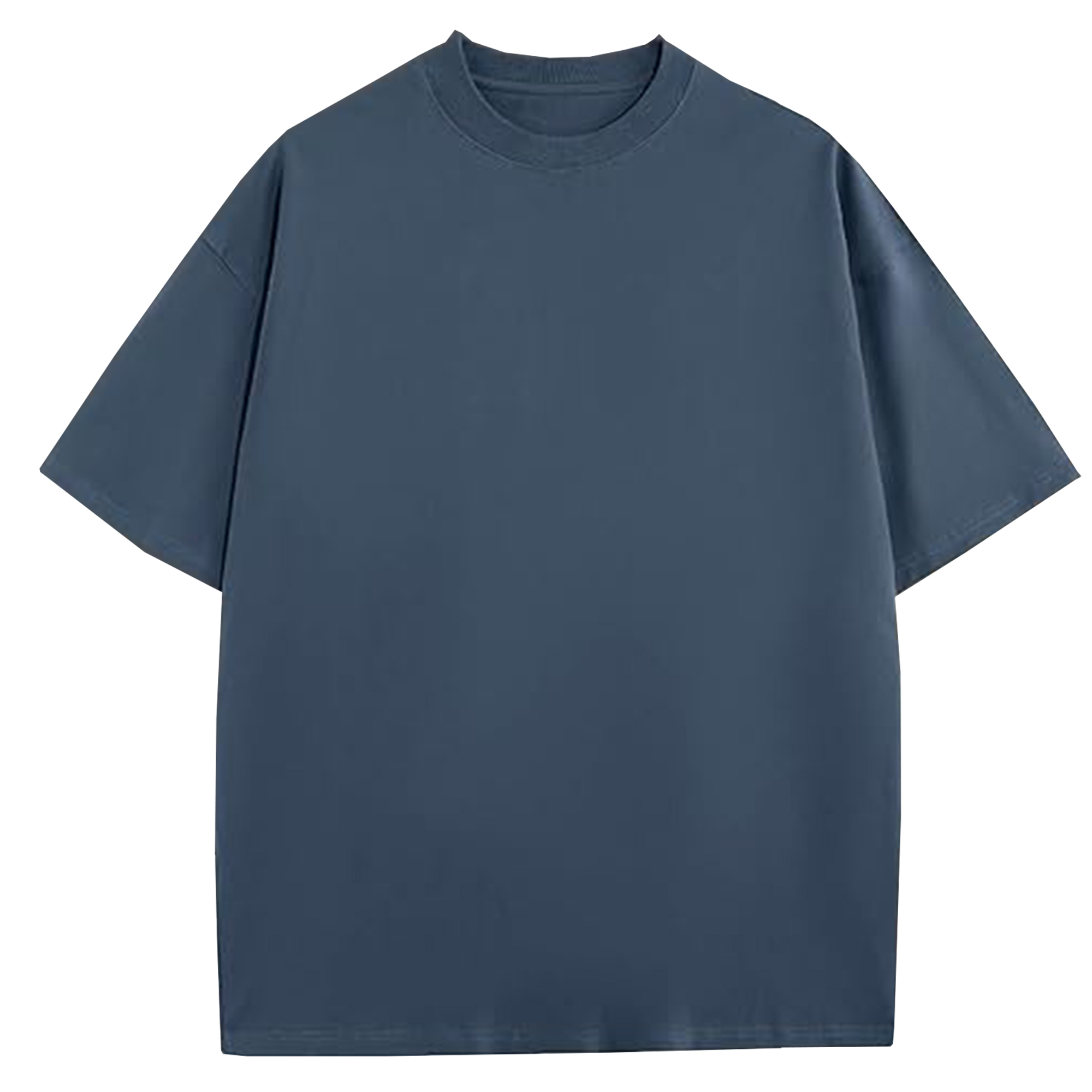 Mens Oversized Drop Shoulder Cotton Tee (1, 3, or 5Pk) - Gallery 27