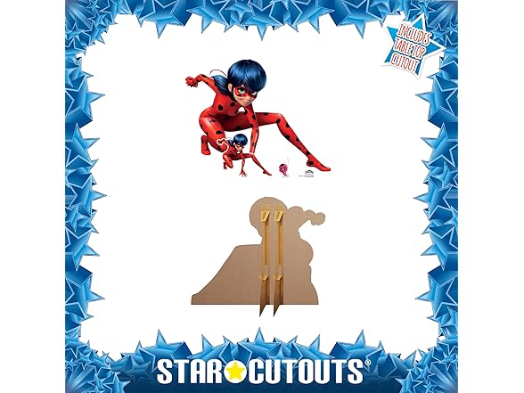 Star Cutouts SC4051 Ladybug Cardboard