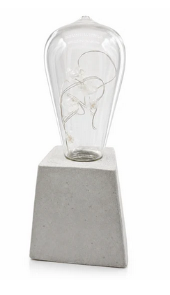 Mushroom Novelty LED Lamp with Artisan Stone Base - Gallery 3