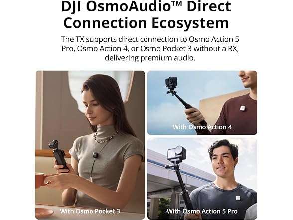 DJI Mic Mini (2 TX + 1 RX + Charging Ca