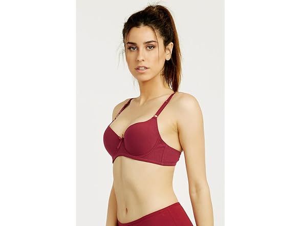 6Pk Womens Basic Plain Bras (Rachel)