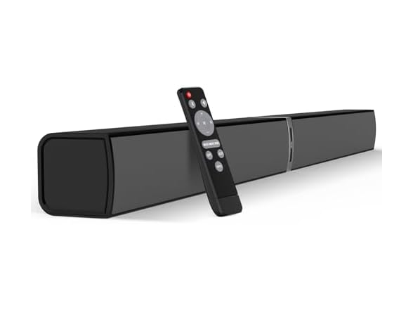 MZEIBO Sound Bars for TV 17inch TV Soundbar