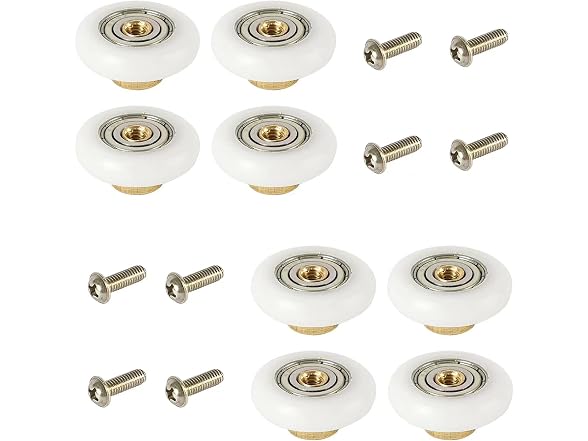 Aroakko 8pcs Bath Shower Door Cabins