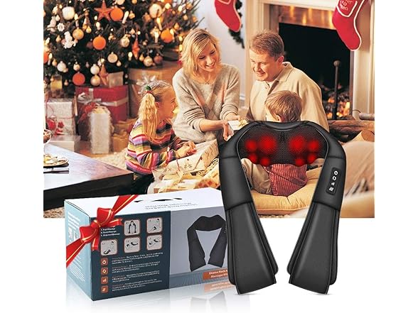 Shiatsu Neck Massager with Heat