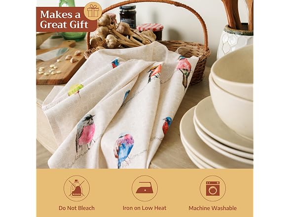 Maison d' Hermine Kitchen Towels Set of 2