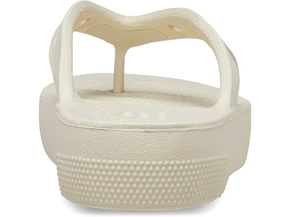 Crocs Classic Platform Women's Flip Bone