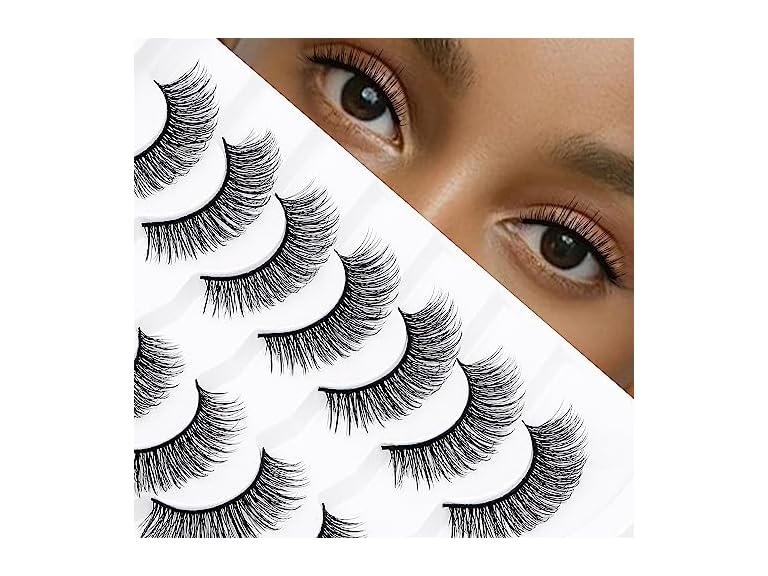 Lashes False Eyelashes Soft Faux Mink