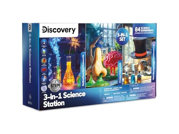 Discovery 3-in-1 Science Station