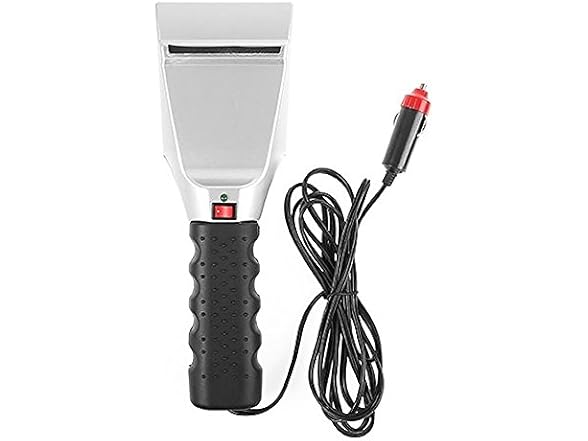 2-Pack: Heated Ice Scraper for Car Windshield