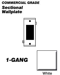 Leviton 905-PSC26-00W White Wallplate - Gallery 4