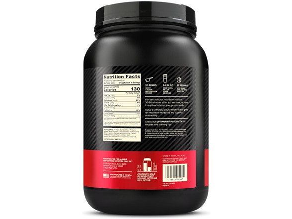 Optimum Whey Banana Cream, 2lbs