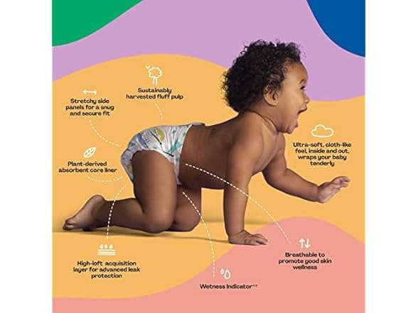 Hello Bello Premium Baby Diapers Size 1, 32ct