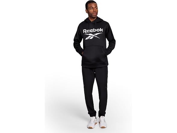 Reebok Hooded Fleece Sweatshirt - Gallery 5