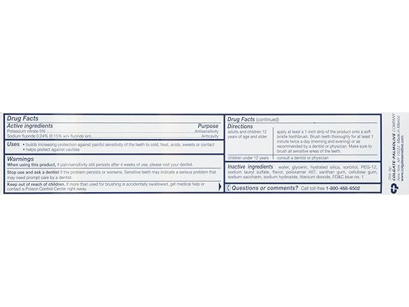 Colgate Sensitive Max 6oz