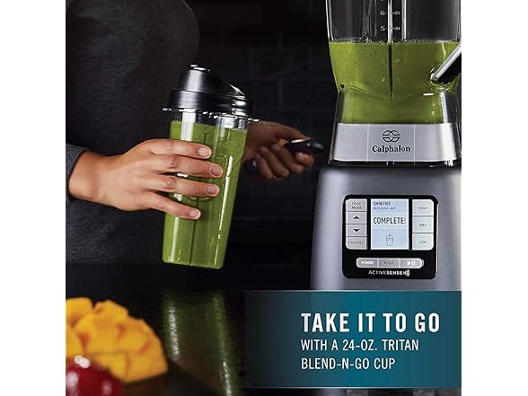 Calphalon Blender, 24-Oz Portable Blend-n-Go