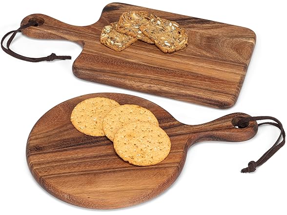 Abbott Collection Small Round Board with Handle