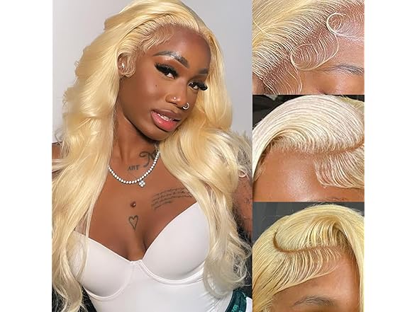 GOMOST 13x4 Blonde Lace Front Wigs
