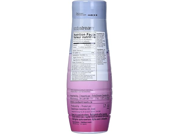 SodaStream Cranberry Raspberry Syrup