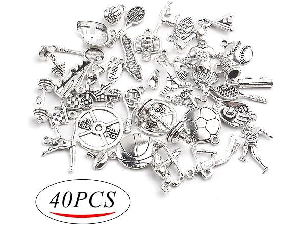 Hendevl Ball Sports Theme Charms