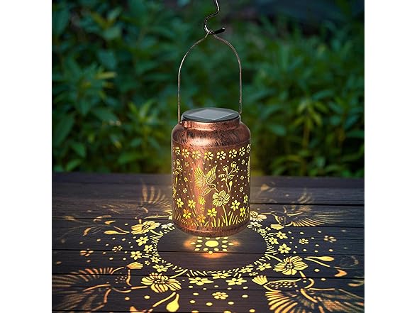 2Pk Hummingbird Lanterns Waterproof