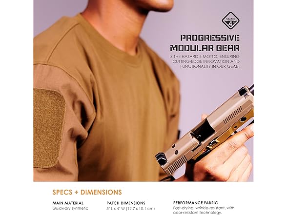 HAZARD 4 Tee Tan (S)